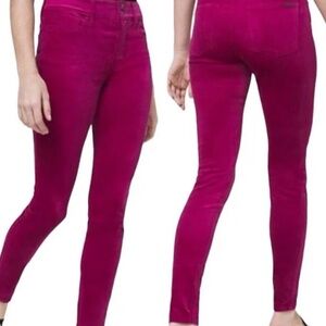 White House Black Market Women's High-Rise Corduroy Skinny Ankle Jeans